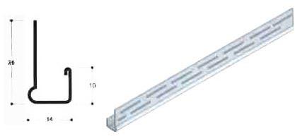 Perforated Board Protection Channel