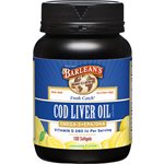 100ct Cod Liver Oil Fresh Catch Softgels Lemonade Flavor capsule