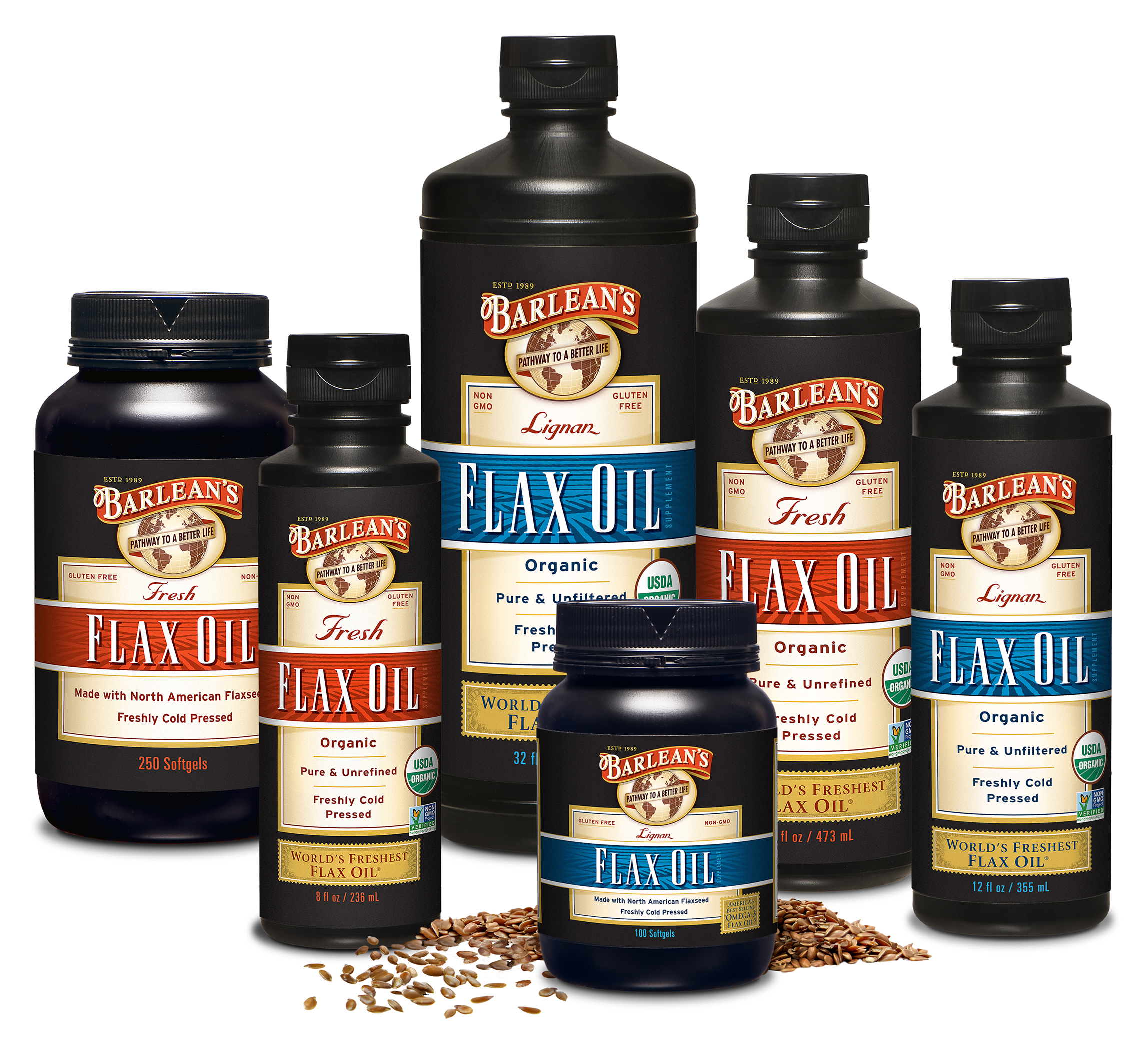 Brevail Capsules & FortiFlax Organic Supplier | Barlean's Organic Oils