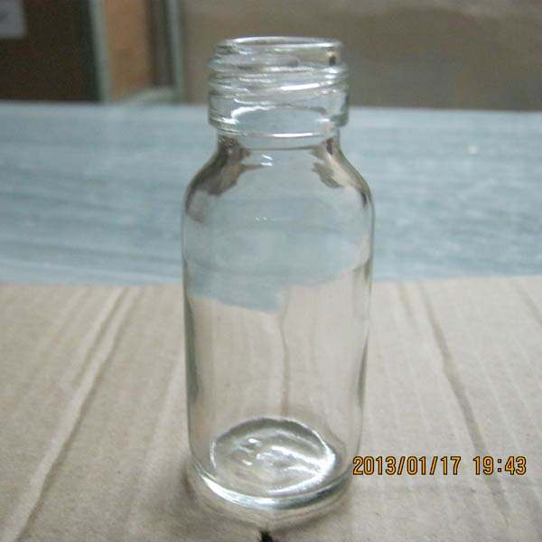 Flint Glass Bottles, for Storing Liquid, Capacity : 500ml, 20 ml to 500 ml