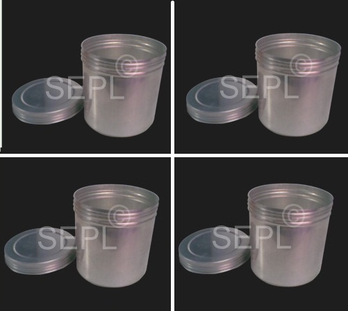 Aluminum Tins with Clear Lids