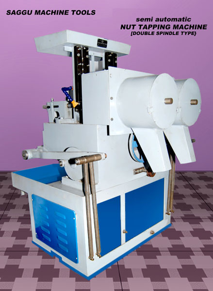 Nut tapping machines
