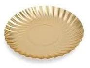 Golden Paper Plates