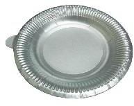 Silver Laminated Paper Plates