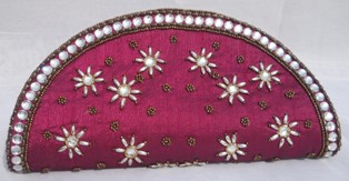 Embroidery Clutch Bag
