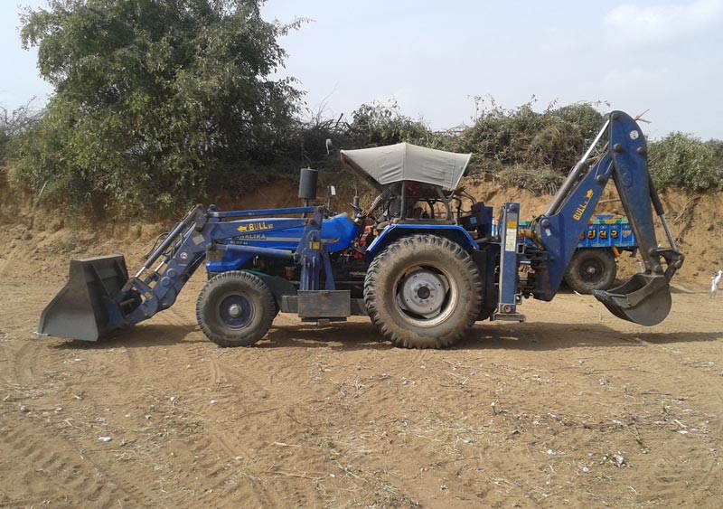 backhoe loader