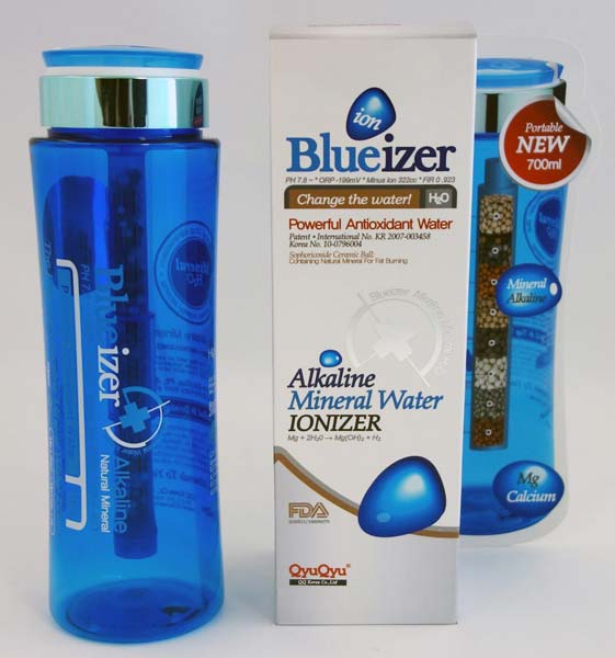 QQ Blueizer(Portable alkaline water bottle)700ml