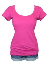 ladies round neck tshirts