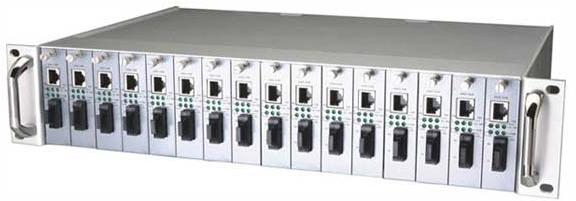 14 Slots Ethernet Media Converter
