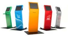 Kiosk Ticket Machine, Color : Eny Colour