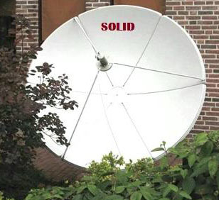 Satellite Dish Antenna (Prime Focus 6ft C)