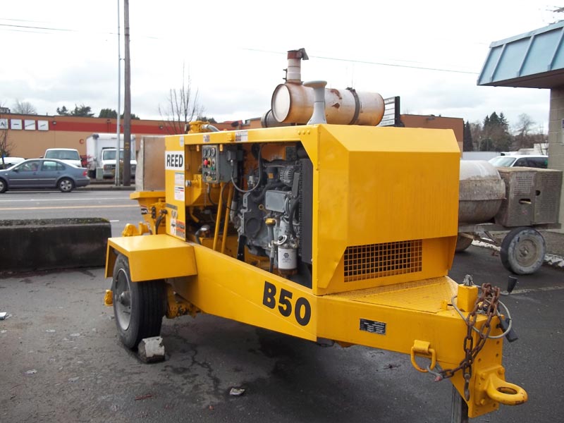 Products - Used Reed B50 Concrete Line Pump Manufacturer inPortland ...