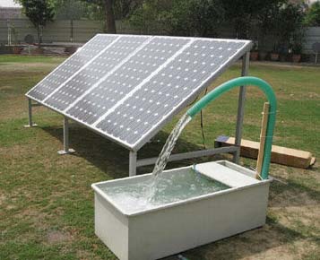 solar pump set