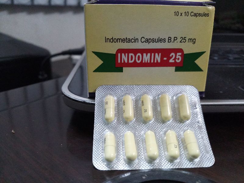 Indomin-25 Capsules (Indomethacin 25 mg)