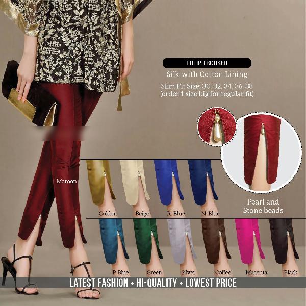 Tulip pant (different colours and sizes)