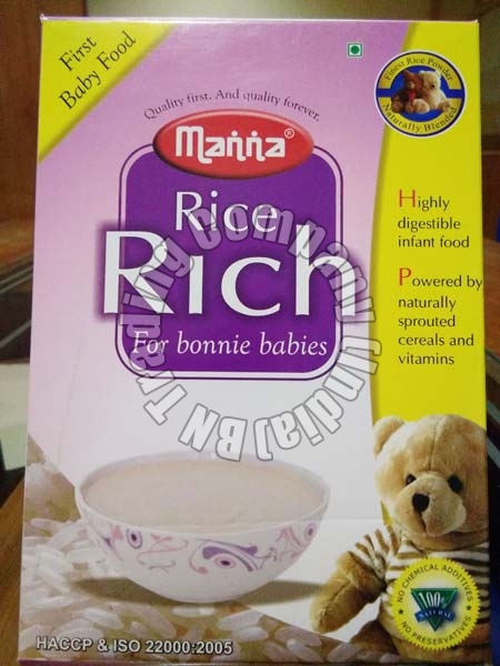 Manna Rice Baby Food, Shelf Life : 12 Months