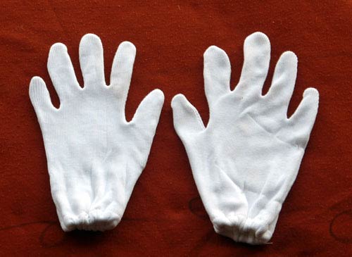 banian cloth hand gloves