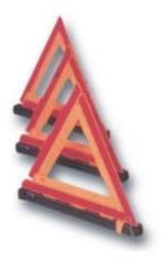 Triangular Traffic Reflector