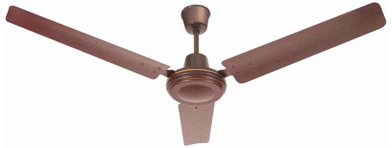 Electrical ceiling fans, Color : Gloss Brown/ White/ Ivory