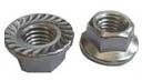 Alumunium Flange Nuts, Size : Multisizes