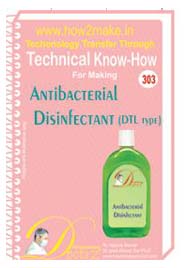  Antibacterial Disinfectant Formulation (eReport)