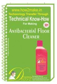Antibacterial Floor Cleaner Formulation (EReport)