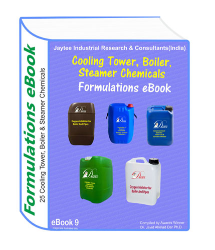 Cooling tower chemicals formulations eBook( 25 formulations)