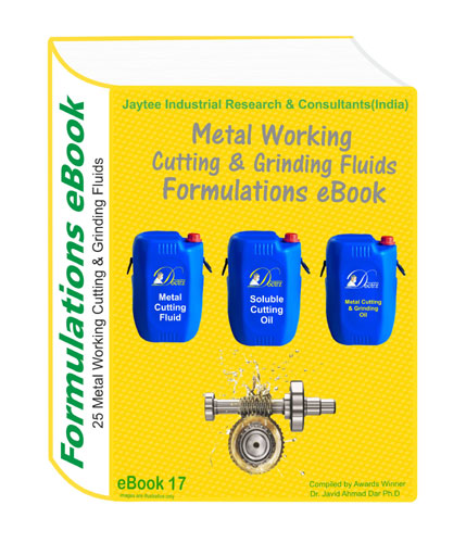 Metal Working Fluids Formulations eBook(25 formulations eBook17)