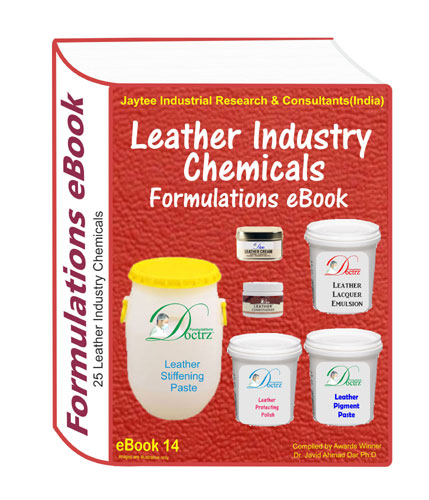 Leather industry related formulations eBook(25 formulations)
