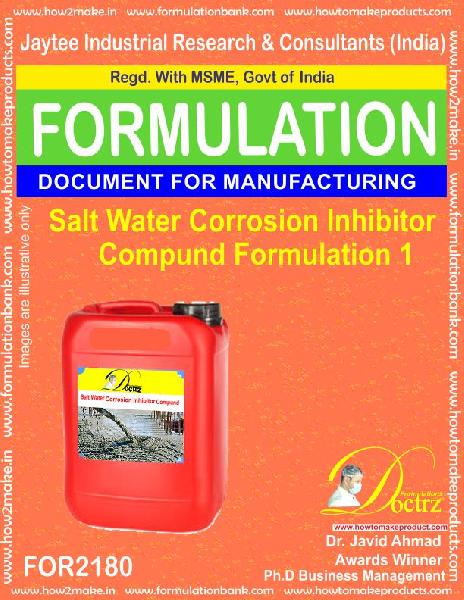 Salt water corrosion inhibitor  manufacturing formula eDocument