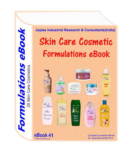 Skin Care Cosmetics Manufacturing Formulations eBook41