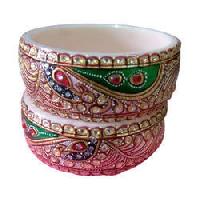 designer painted bangles