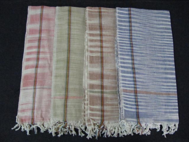 Khadi Coloured Towels