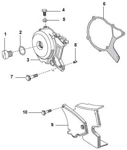 Two Wheeler Chain Cover