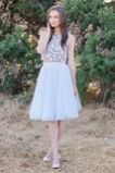 Ocean Blue Wendy skirt