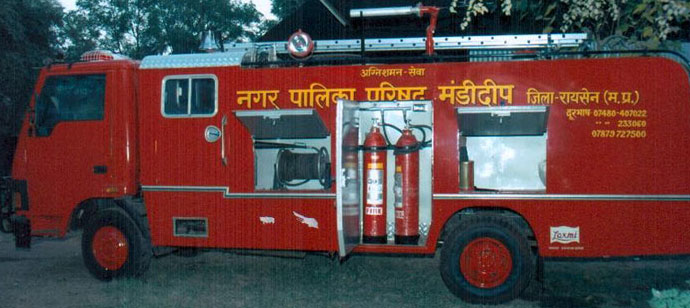 Medium Firefighter Truck