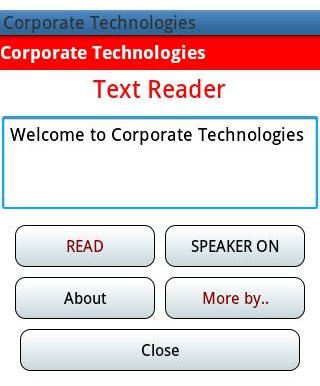 Text Reader Software Services