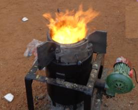 Biomass Briquette Stove