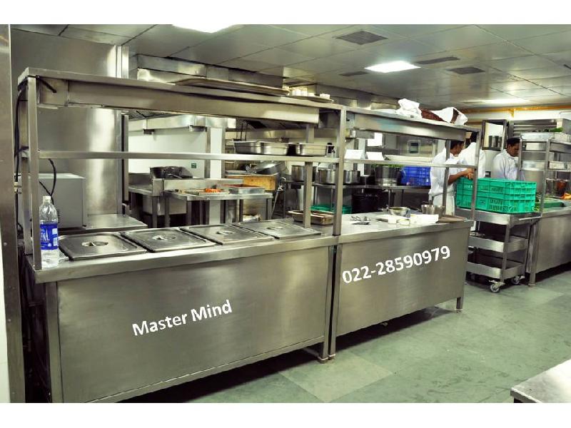 Stainless Steel Bain Marie Service Counter, for Canteen, Restaurant, Feature : Easy To Operate