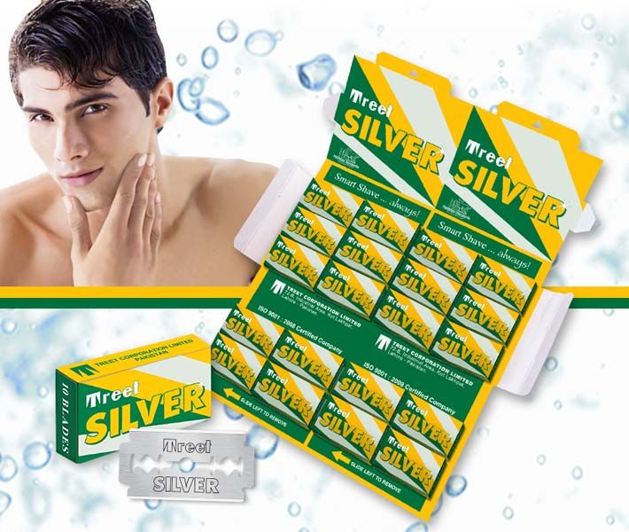 Treet Silver Shaving Blade