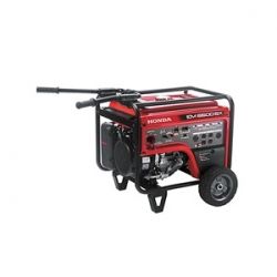 Honda Em6500 - 5500 Watt Portable Generator With  Electric Start