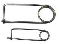 Polished Metal Safety Lock Pins, for Clothing, Size : 2inch, 3inch, 4inch