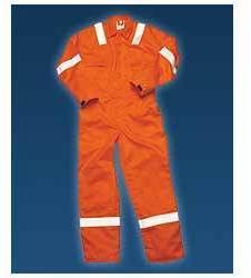 Cotton Boiler Suit With Reflective Tap