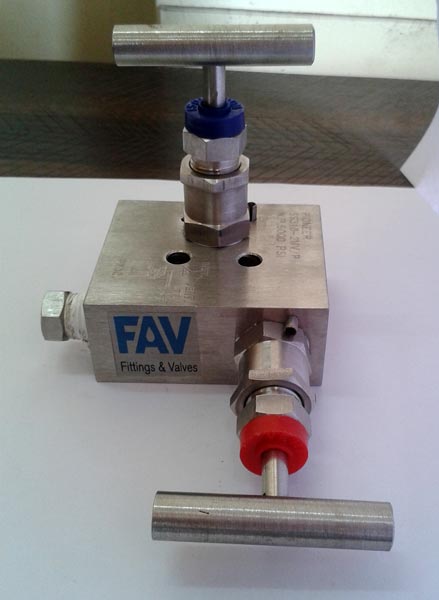 Stainless Steel Two Way Manifold Valve