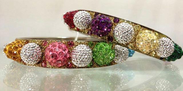 Crystal Bead Bangle