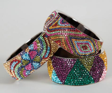 Crystal Multy Colour Bangle