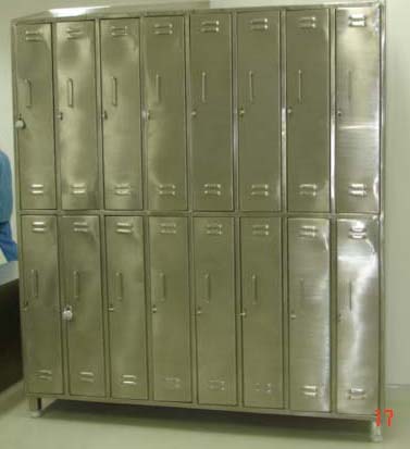 Stainless Steel Apron Lockers