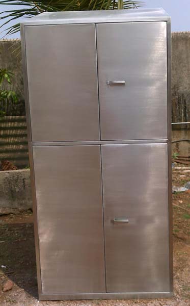 Stainless Steel Plain Cabinet