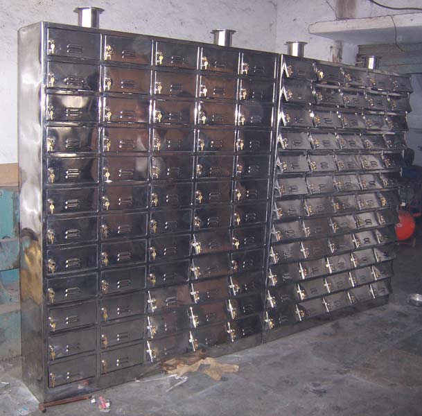 Stainless Steel Shoe Lockers