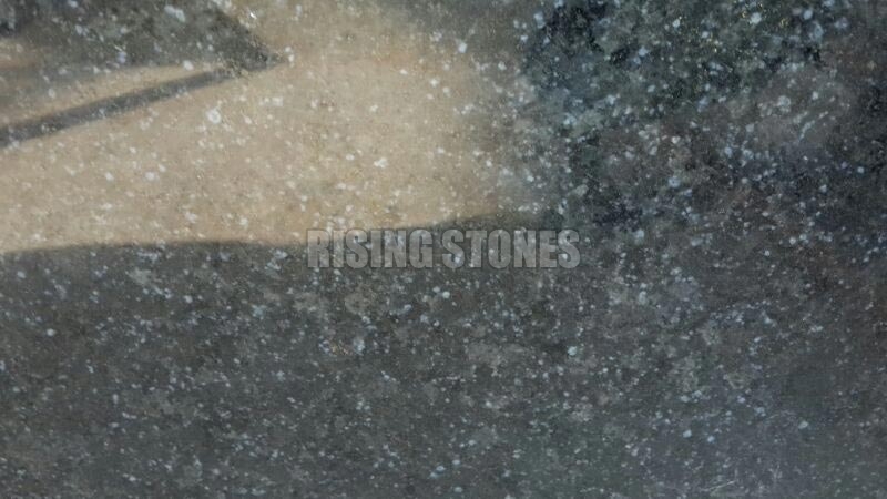 Bush Hammered Desert Black Granite Stone, for Countertop, Flooring, Hardscaping, Hotel Slab, Kitchen Slab